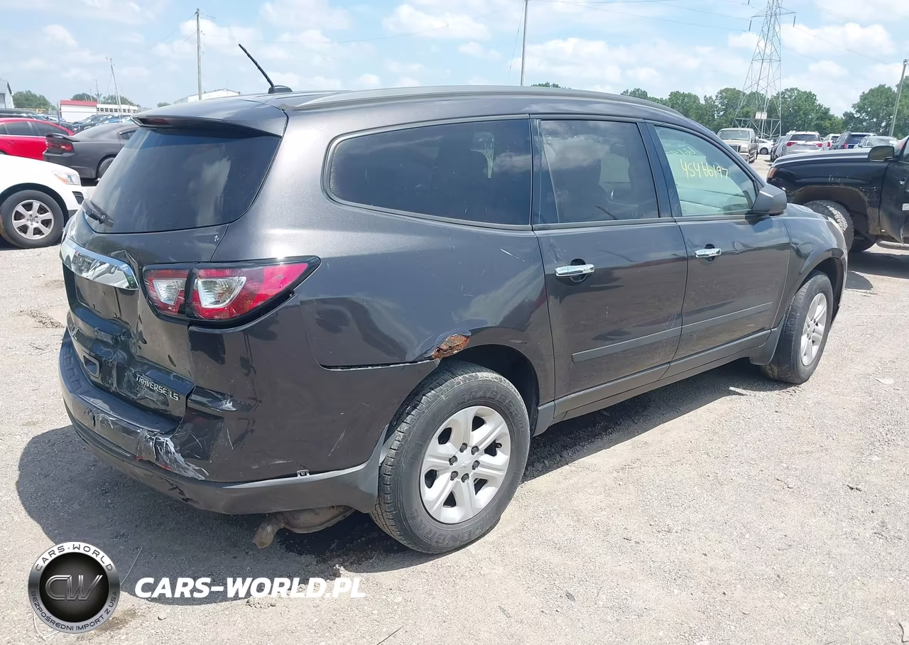 2014 Chevrolet Traverse Ls VIN:1GNKRFED8EJ344648 - 4