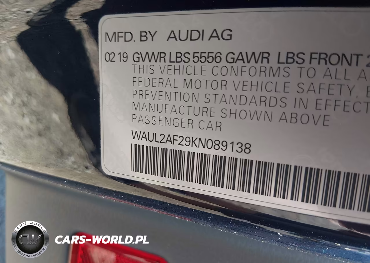 2019 Audi A6 55 Premium VIN:WAUL2AF29KN089138 - 9
