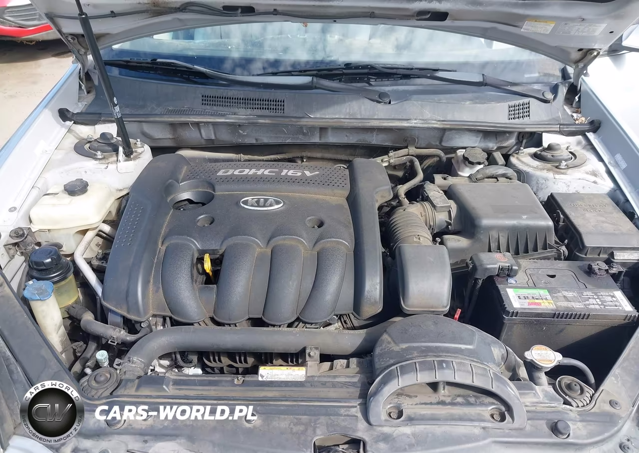 2008 Kia Optima Lx VIN:KNAGE123285189761 - 10