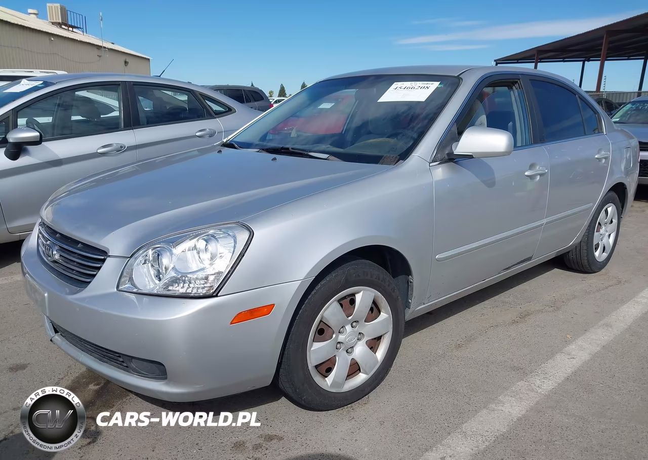 2008 Kia Optima Lx VIN:KNAGE123285189761 - 2