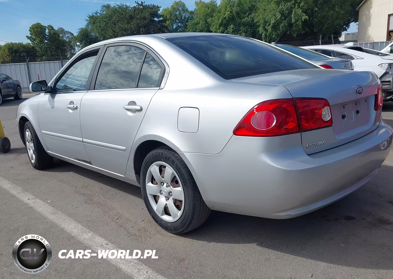 2008 Kia Optima Lx VIN:KNAGE123285189761 - 3