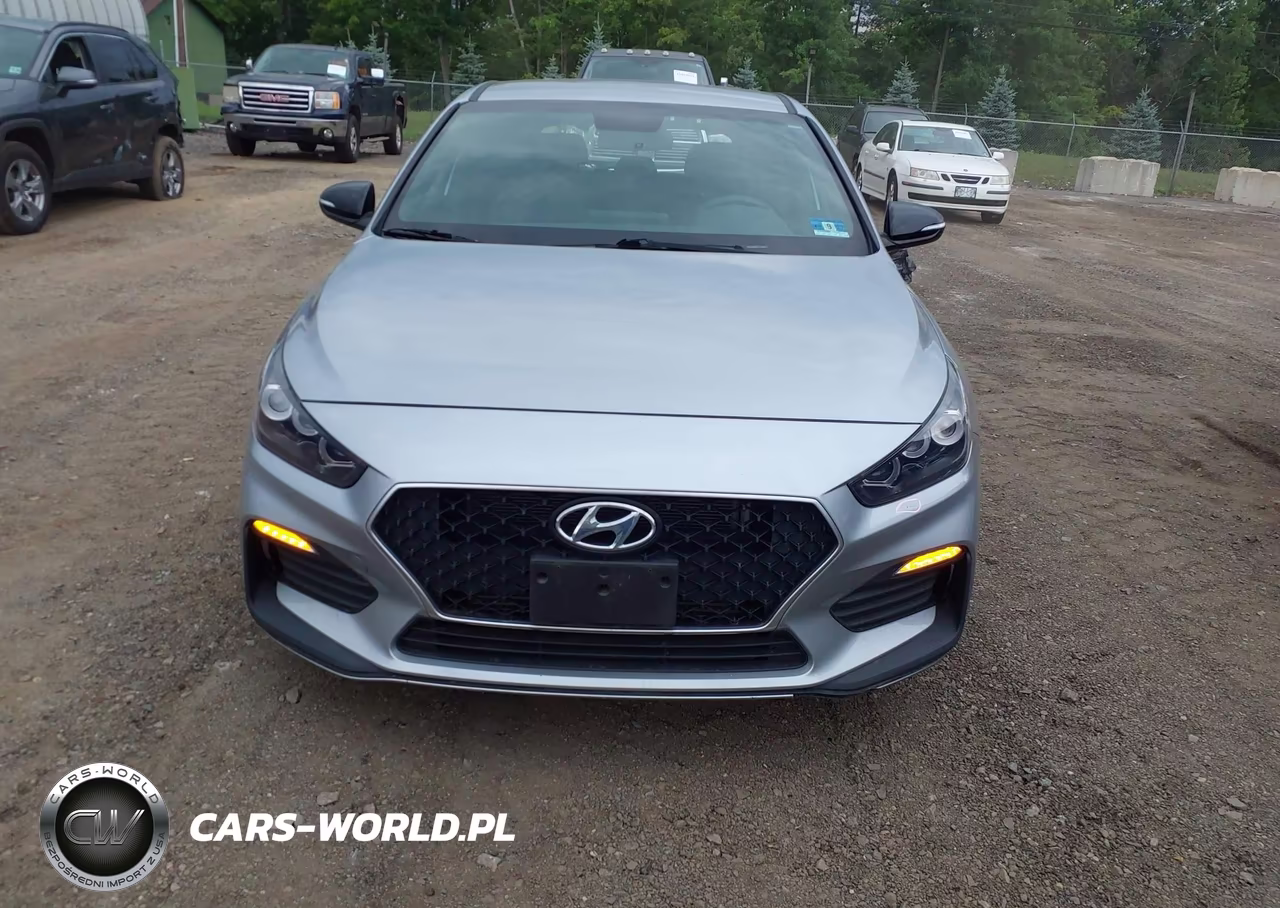 2020 Hyundai Elantra Gt N Line VIN:KMHH55LC5LU145681 - 12