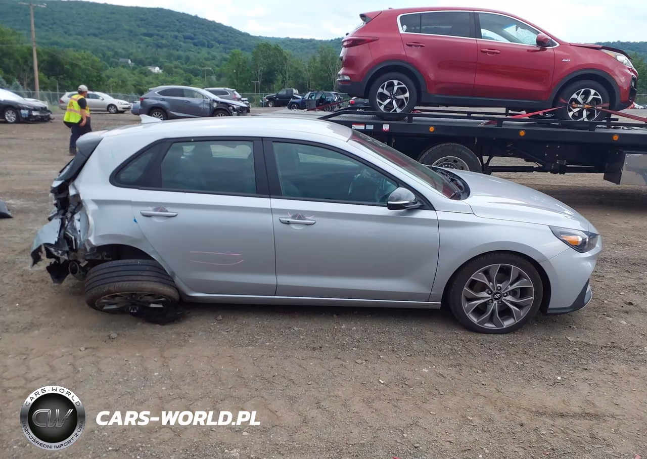 2020 Hyundai Elantra Gt N Line VIN:KMHH55LC5LU145681 - 13