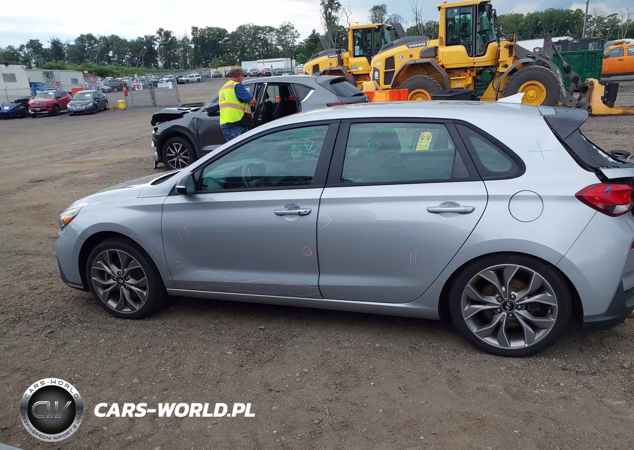 2020 Hyundai Elantra Gt N Line VIN:KMHH55LC5LU145681 - 14