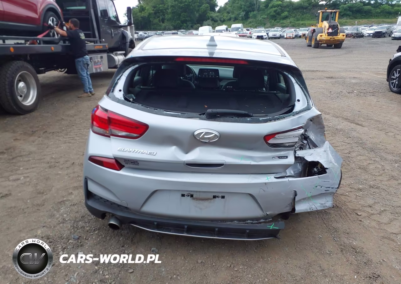 2020 Hyundai Elantra Gt N Line VIN:KMHH55LC5LU145681 - 16