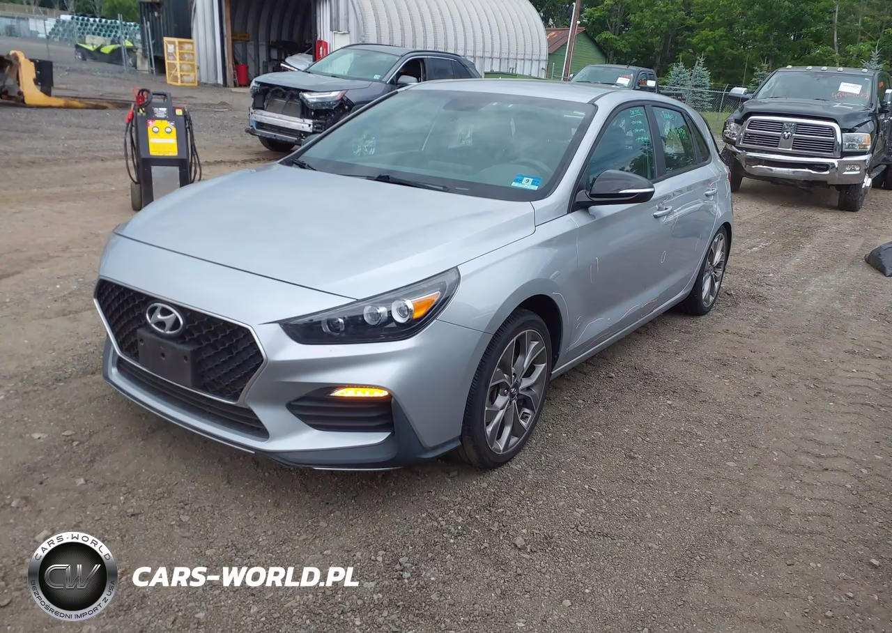 2020 Hyundai Elantra Gt N Line VIN:KMHH55LC5LU145681 - 2