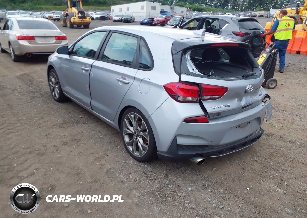 2020 Hyundai Elantra Gt N Line VIN:KMHH55LC5LU145681 - 3
