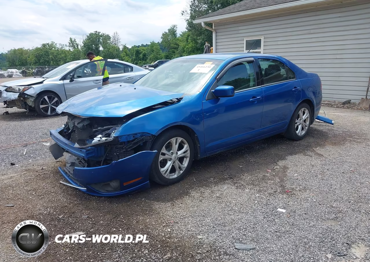 2012 Ford Fusion Se VIN:3FAHP0HA4CR109969 - 2