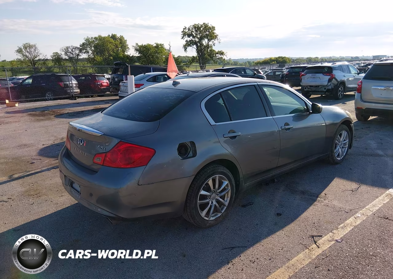 2011 Infiniti G25X VIN:JN1DV6AR8BM652589 - 4