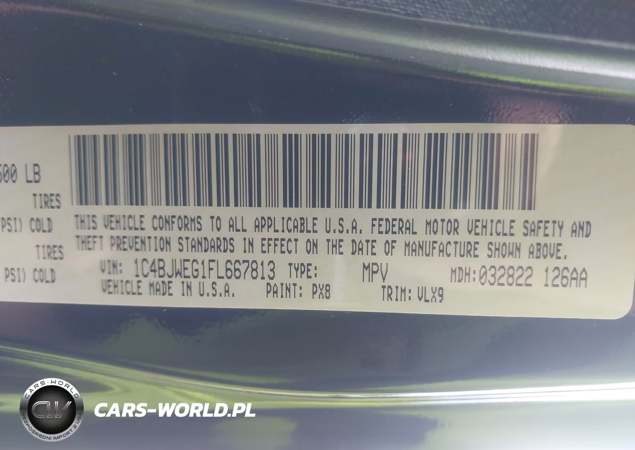 2015 Jeep Wrangler Unlimited Altitude VIN:1C4BJWEG1FL667813 - 9