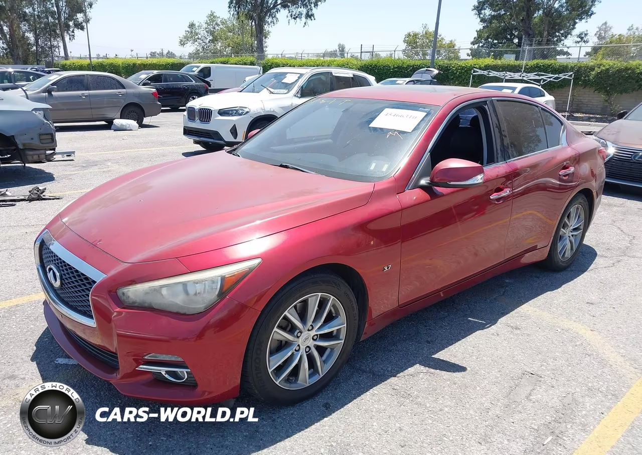 2014 Infiniti Q50 Premium VIN:JN1BV7AP2EM671574 - 2