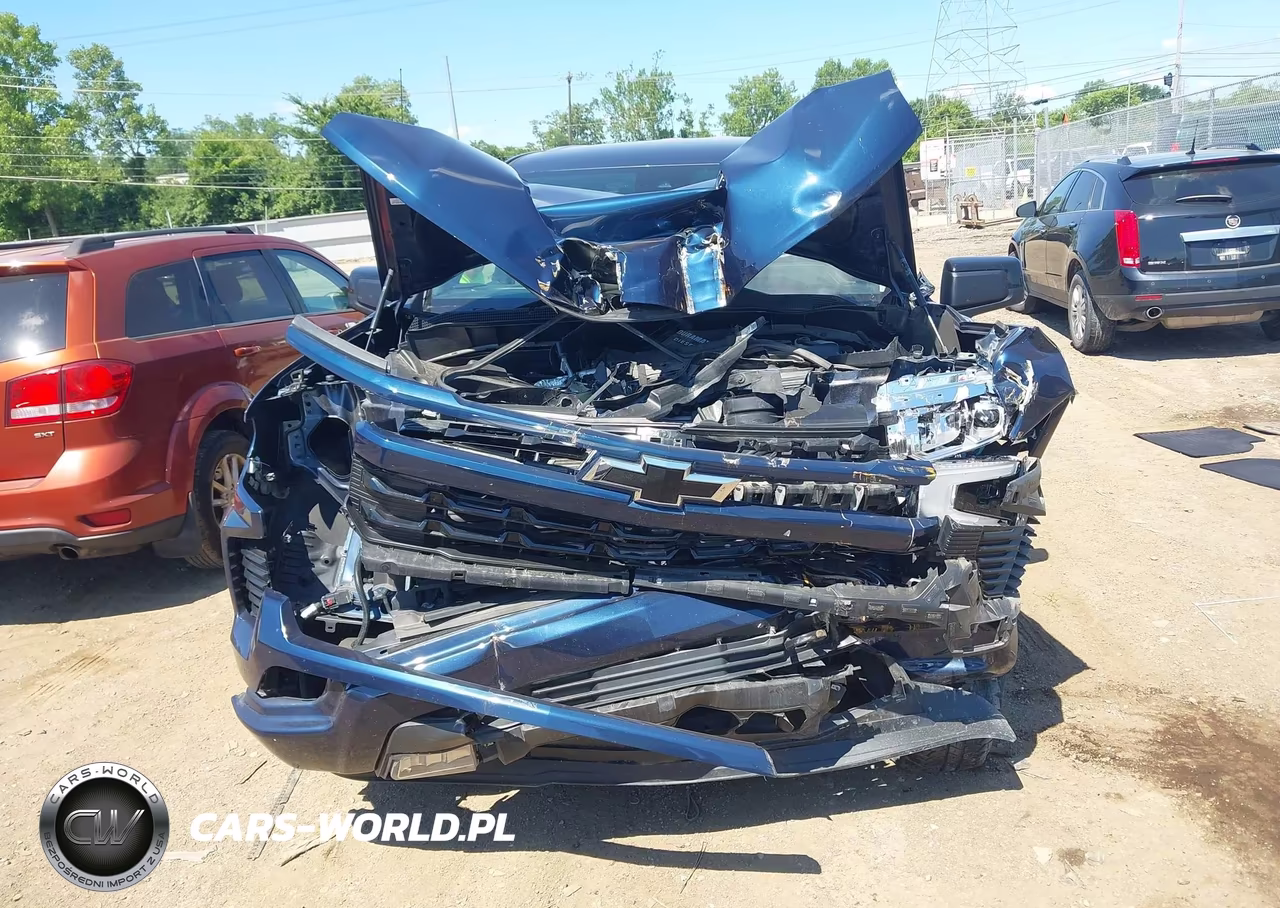 2022 Chevrolet Silverado 1500 4Wd Standard Bed Rst VIN:3GCUDEET6NG683539 - 11