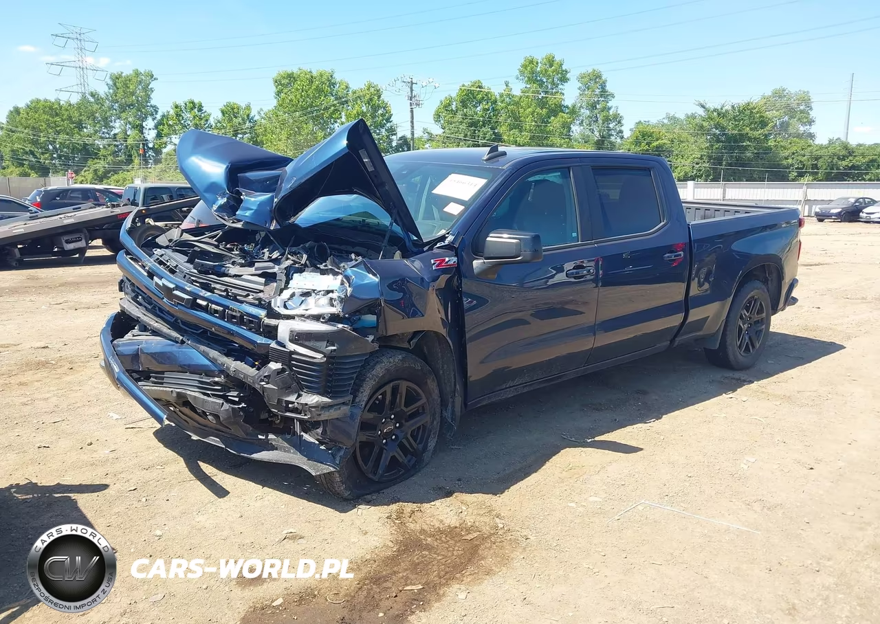 2022 Chevrolet Silverado 1500 4Wd Standard Bed Rst VIN:3GCUDEET6NG683539 - 2