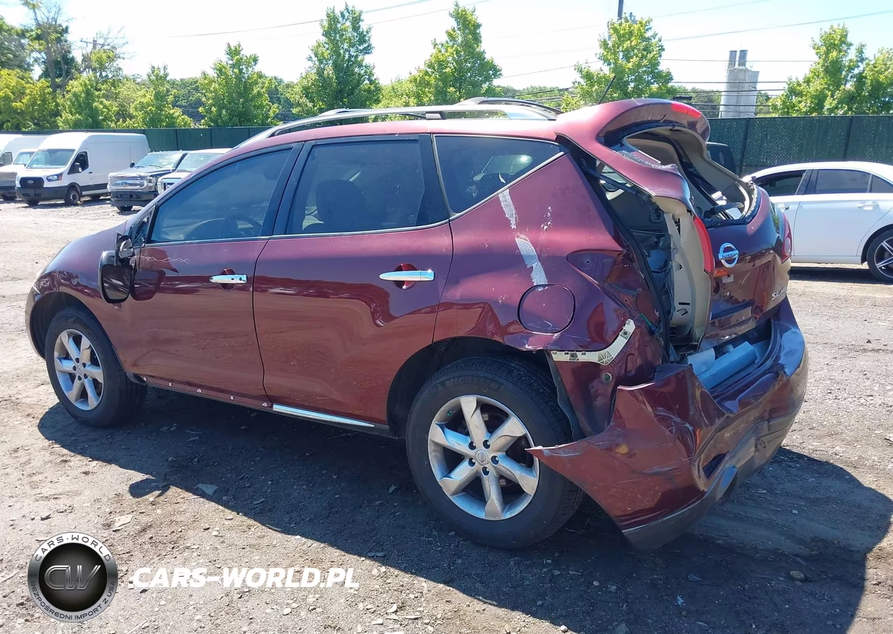 2010 Nissan Murano Sl VIN:JN8AZ1MW8AW140881 - 6