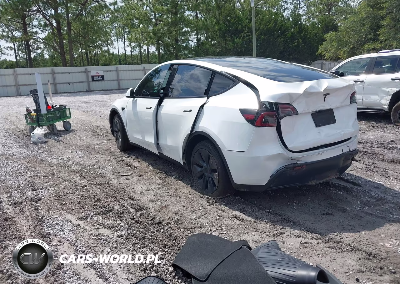 2024 Tesla Model Y Long Range Single Motor Rear-Wheel Drive-Rwd VIN:7SAYGDED0RA328180 - 3