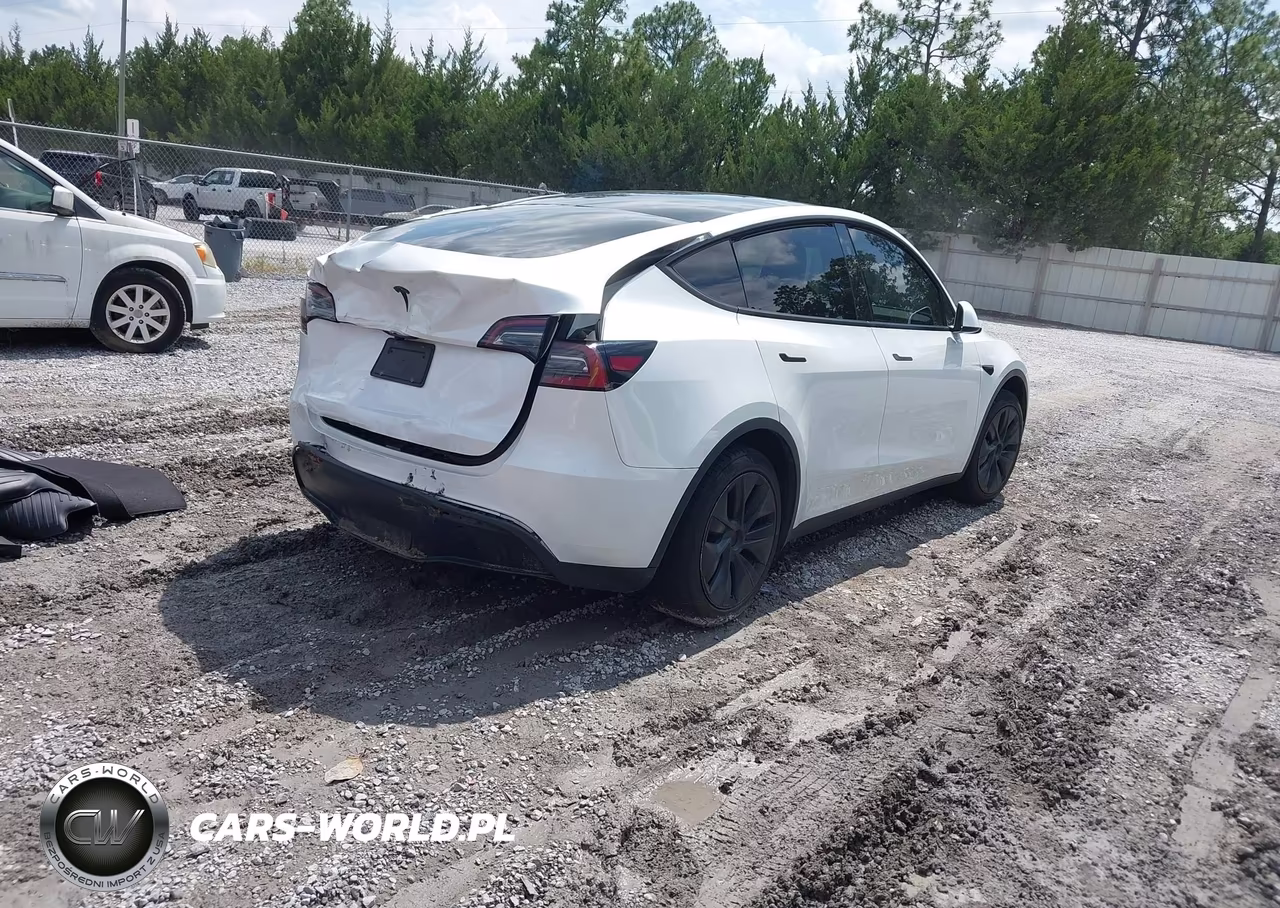 2024 Tesla Model Y Long Range Single Motor Rear-Wheel Drive-Rwd VIN:7SAYGDED0RA328180 - 4