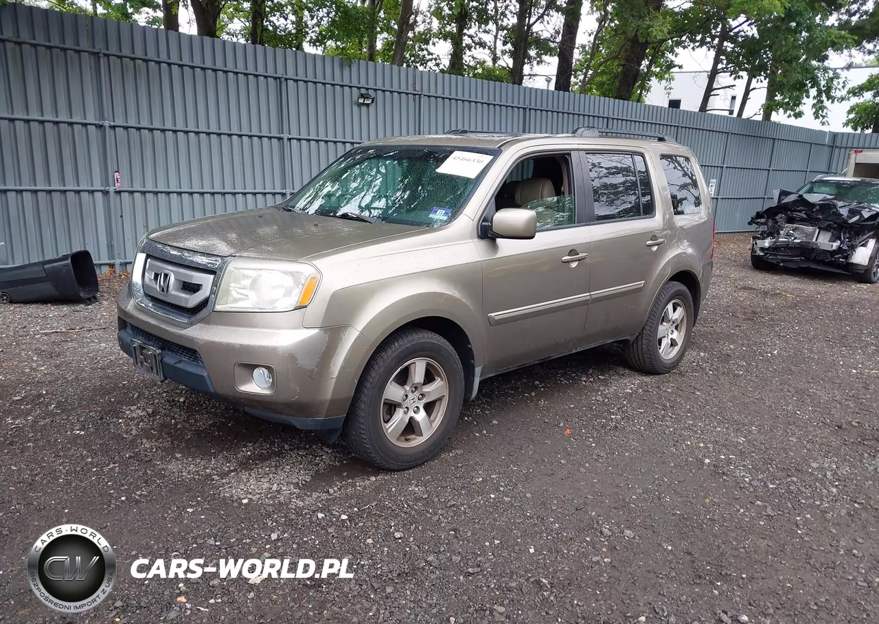 2010 Honda Pilot Ex-L VIN:5FNYF4H55AB023740 - 2