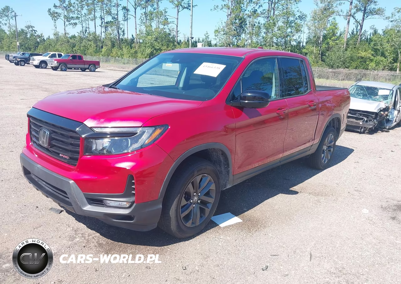 2021 Honda Ridgeline Awd Sport VIN:5FPYK3F16MB015888 - 2