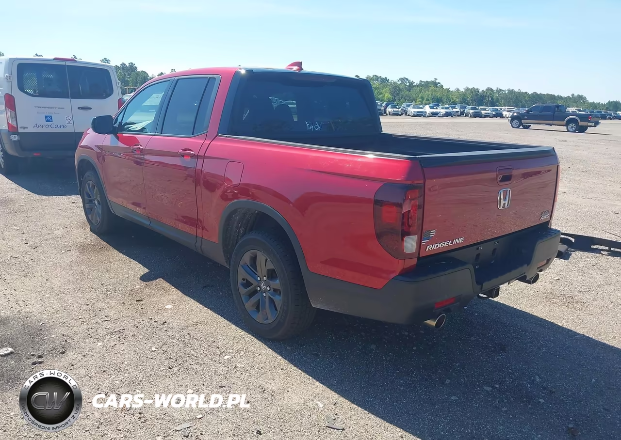 2021 Honda Ridgeline Awd Sport VIN:5FPYK3F16MB015888 - 3