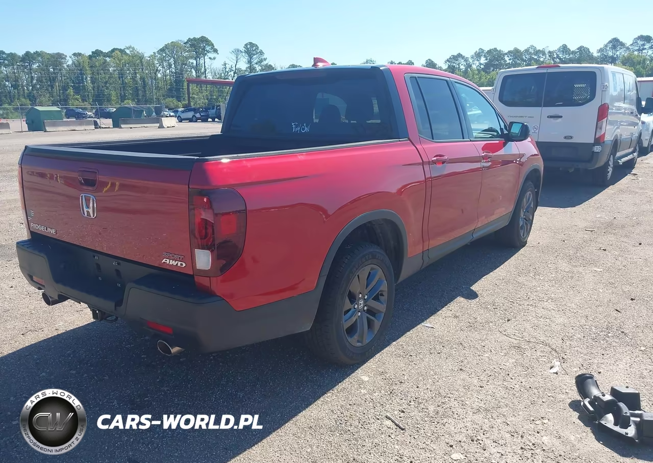 2021 Honda Ridgeline Awd Sport VIN:5FPYK3F16MB015888 - 4