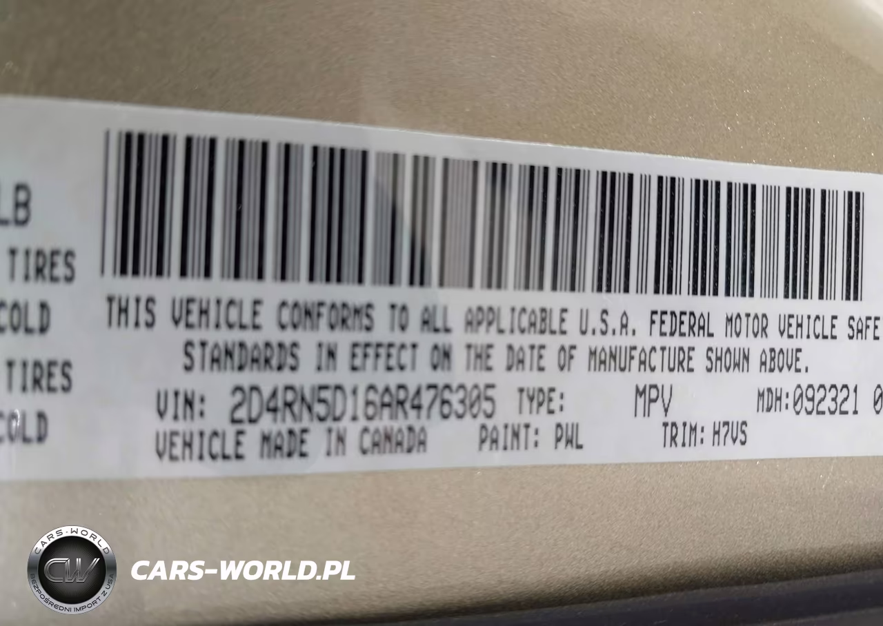 2010 Dodge Grand Caravan Sxt VIN:2D4RN5D16AR476305 - 9