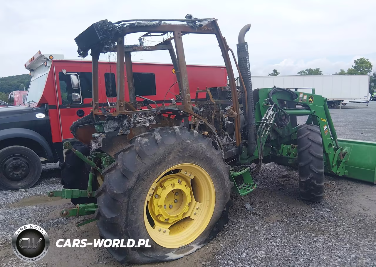 2013 John Deere 5100E Tractor And Loader VIN:1LV5100EHDY140864 - 4