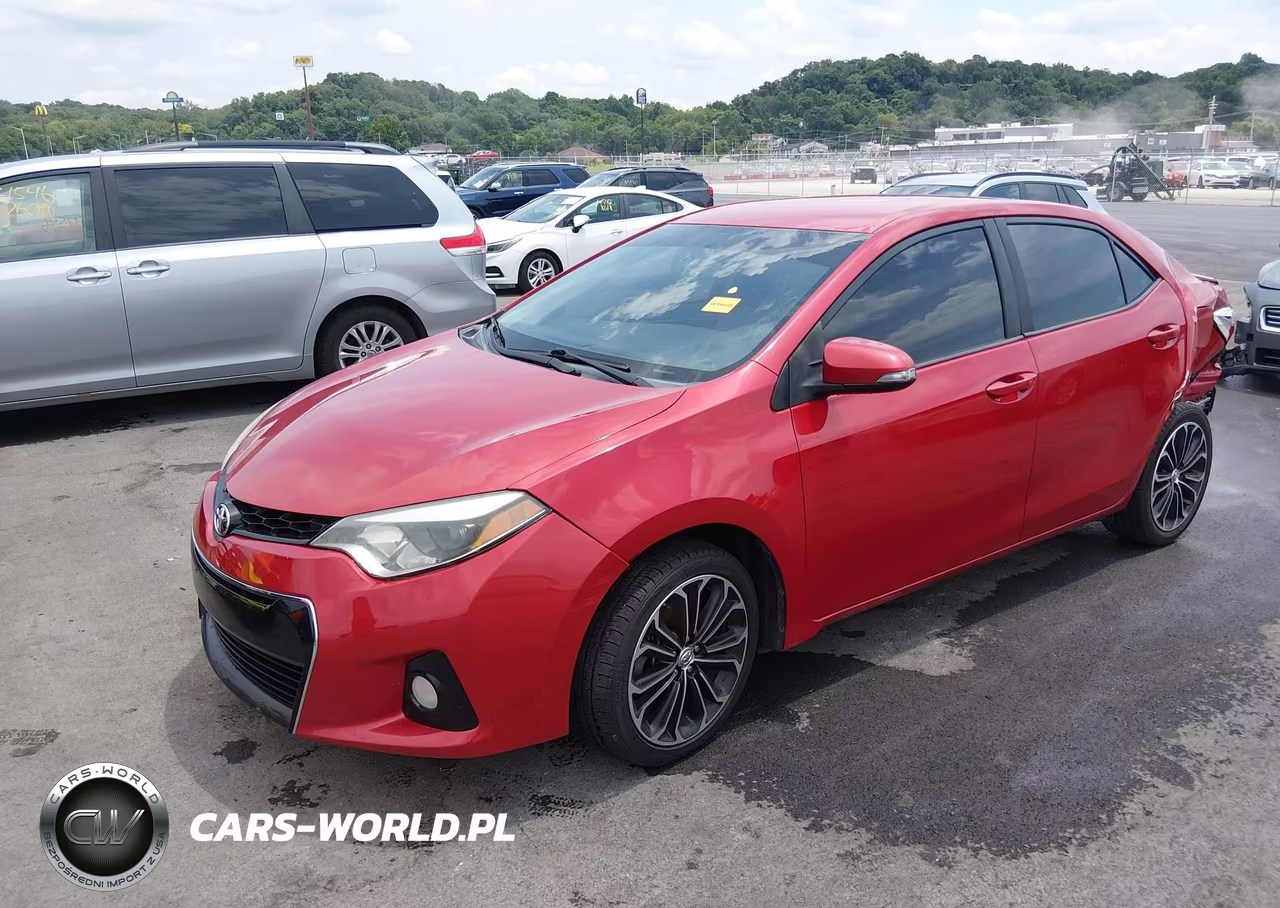 2015 Toyota Corolla S Plus VIN:5YFBURHE4FP262989 - 2