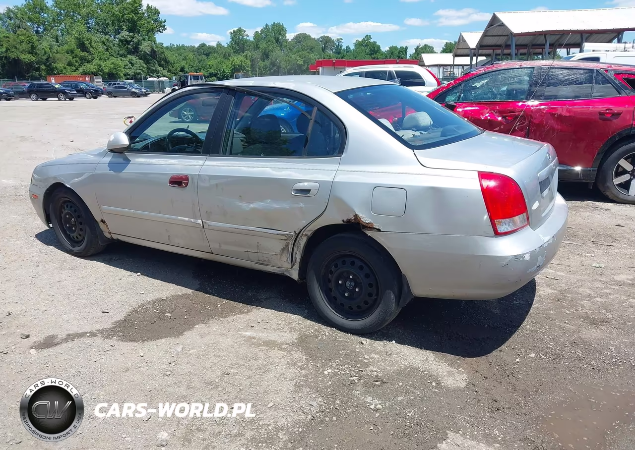 2003 Hyundai Elantra Gls-Gt VIN:KMHDN45D63U535509 - 3