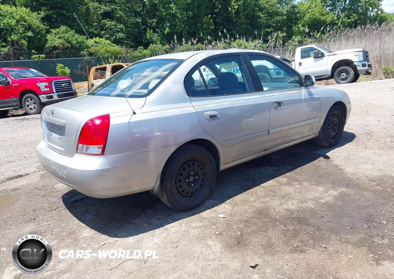2003 Hyundai Elantra Gls-Gt VIN:KMHDN45D63U535509 - 4
