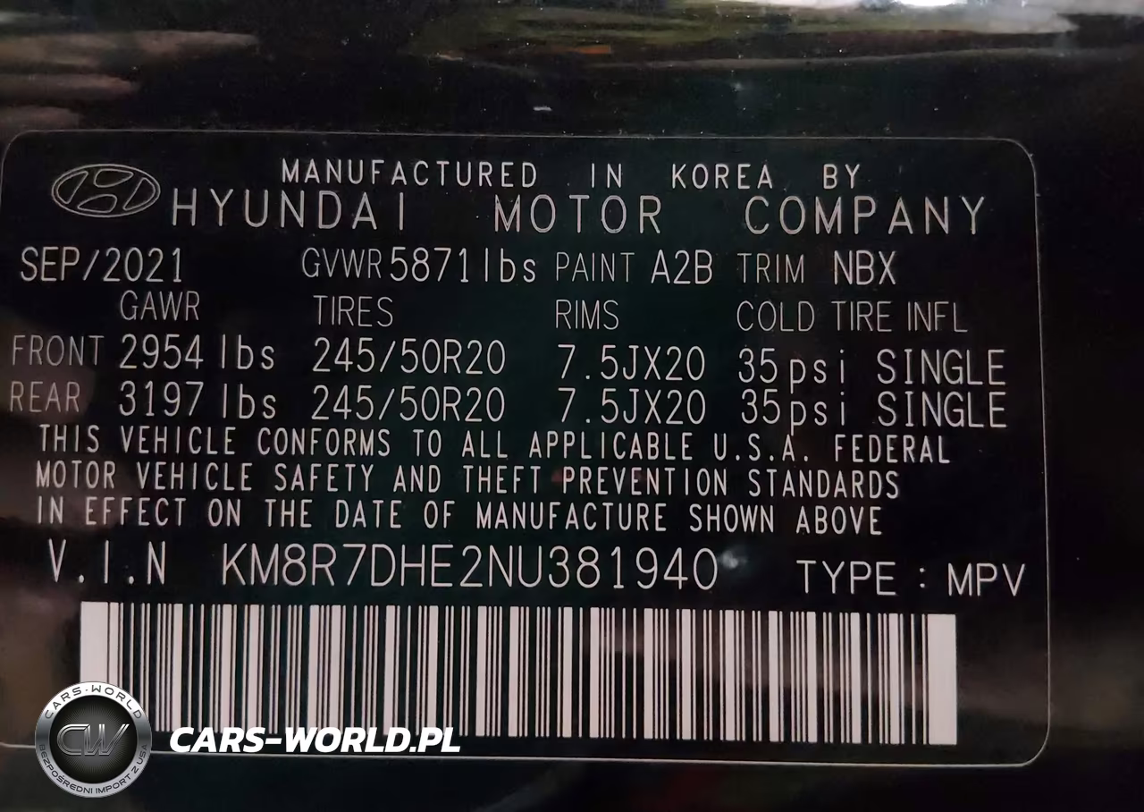 2022 Hyundai Palisade Calligraphy VIN:KM8R7DHE2NU381940 - 9