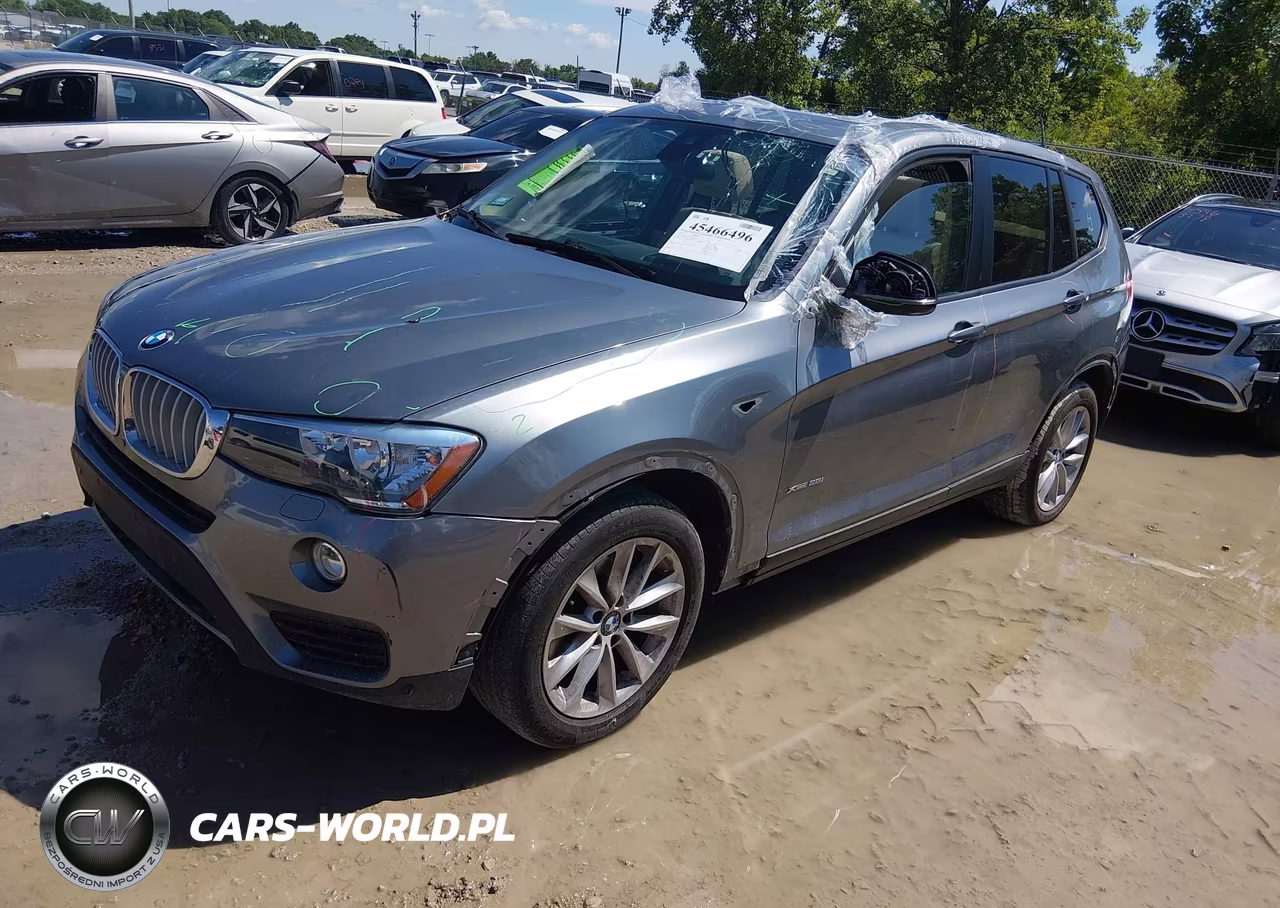 2017 BMW X3 xDrive28I VIN:5UXWX9C53H0T11160 - 2