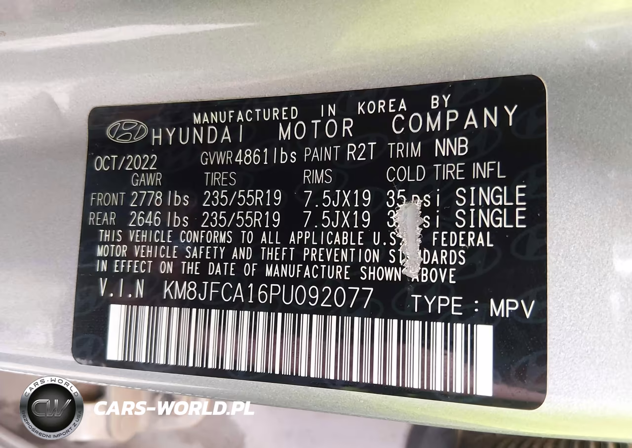2023 Hyundai Tucson Hybrid Sel Convenience VIN:KM8JFCA16PU092077 - 9