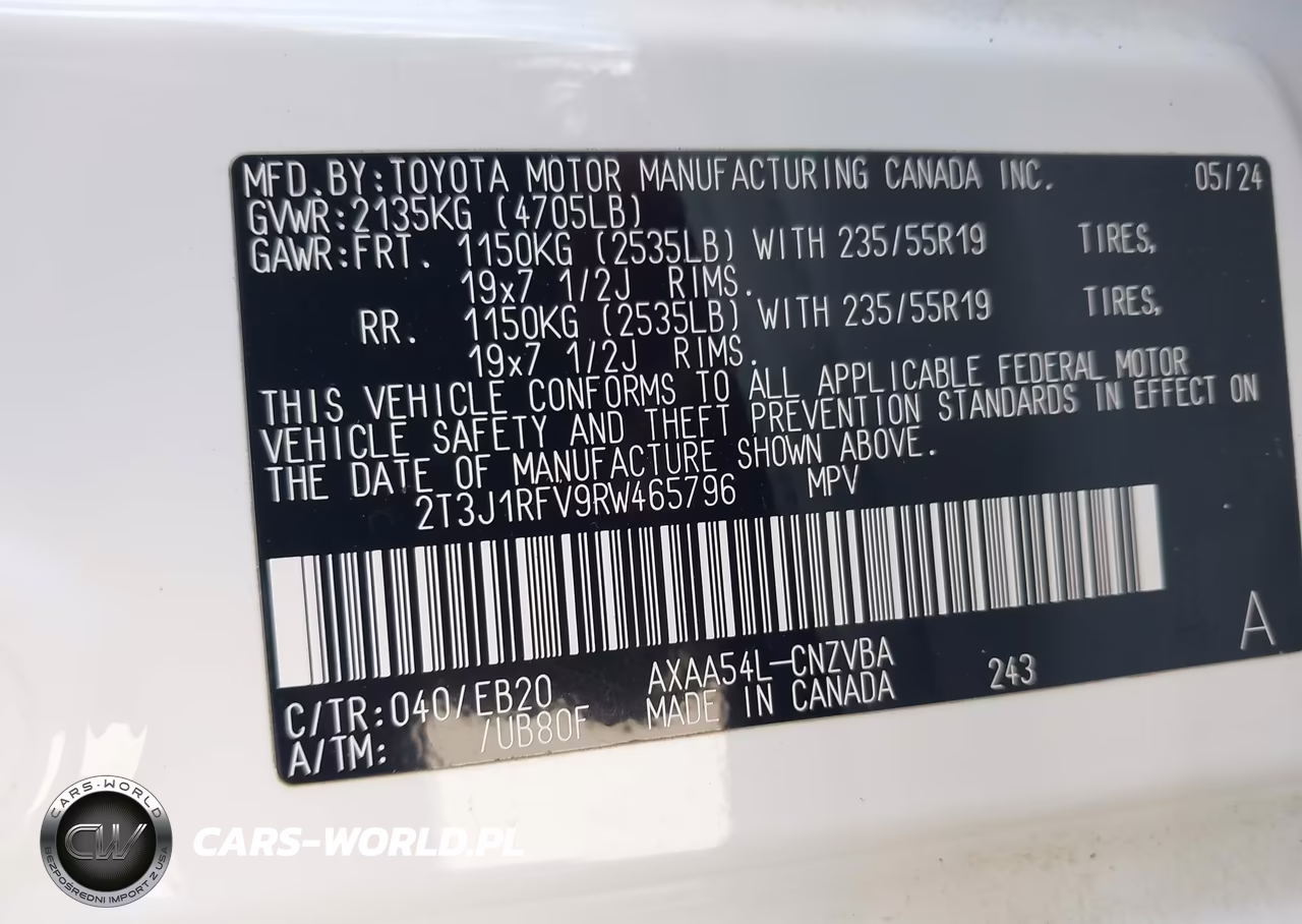 2024 Toyota Rav4 Adventure VIN:2T3J1RFV9RW465796 - 9