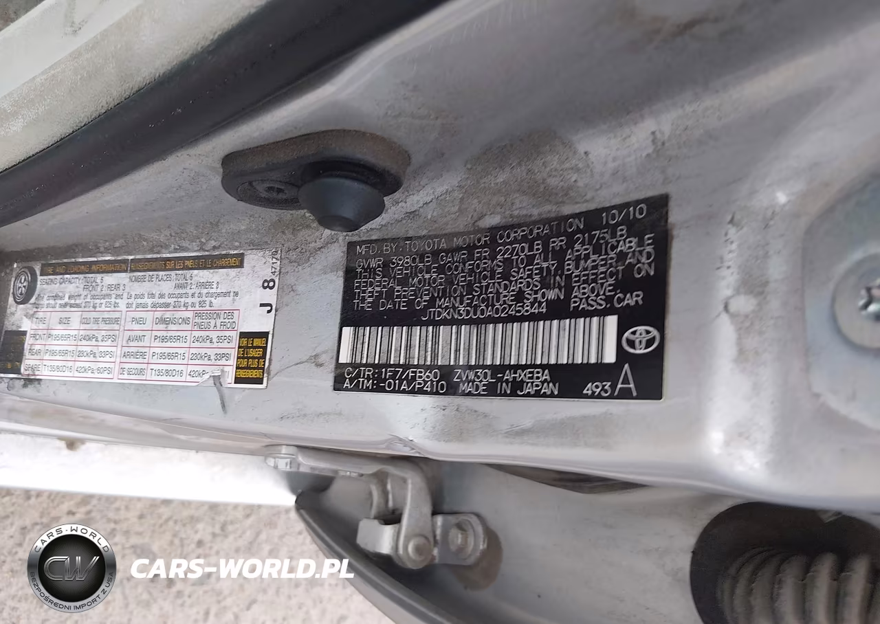 2010 Toyota Prius Iii VIN:JTDKN3DU0A0245844 - 9