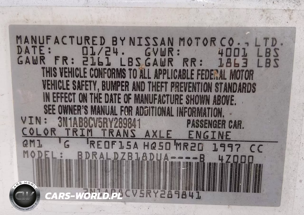 2024 Nissan Sentra Sv Xtronic Cvt VIN:3N1AB8CV5RY289841 - 9