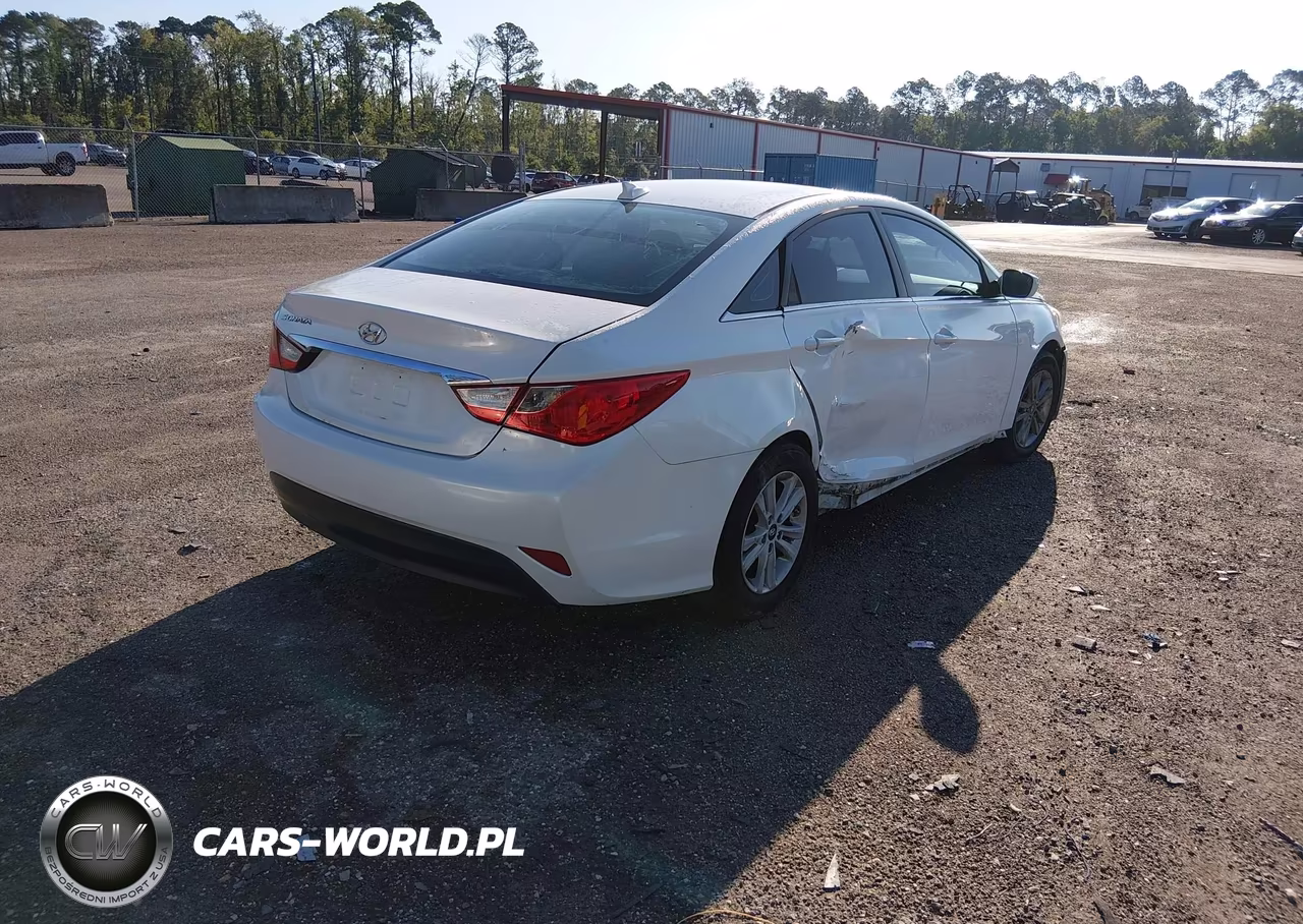 2014 Hyundai Sonata Gls VIN:5NPEB4AC8EH880813 - 4