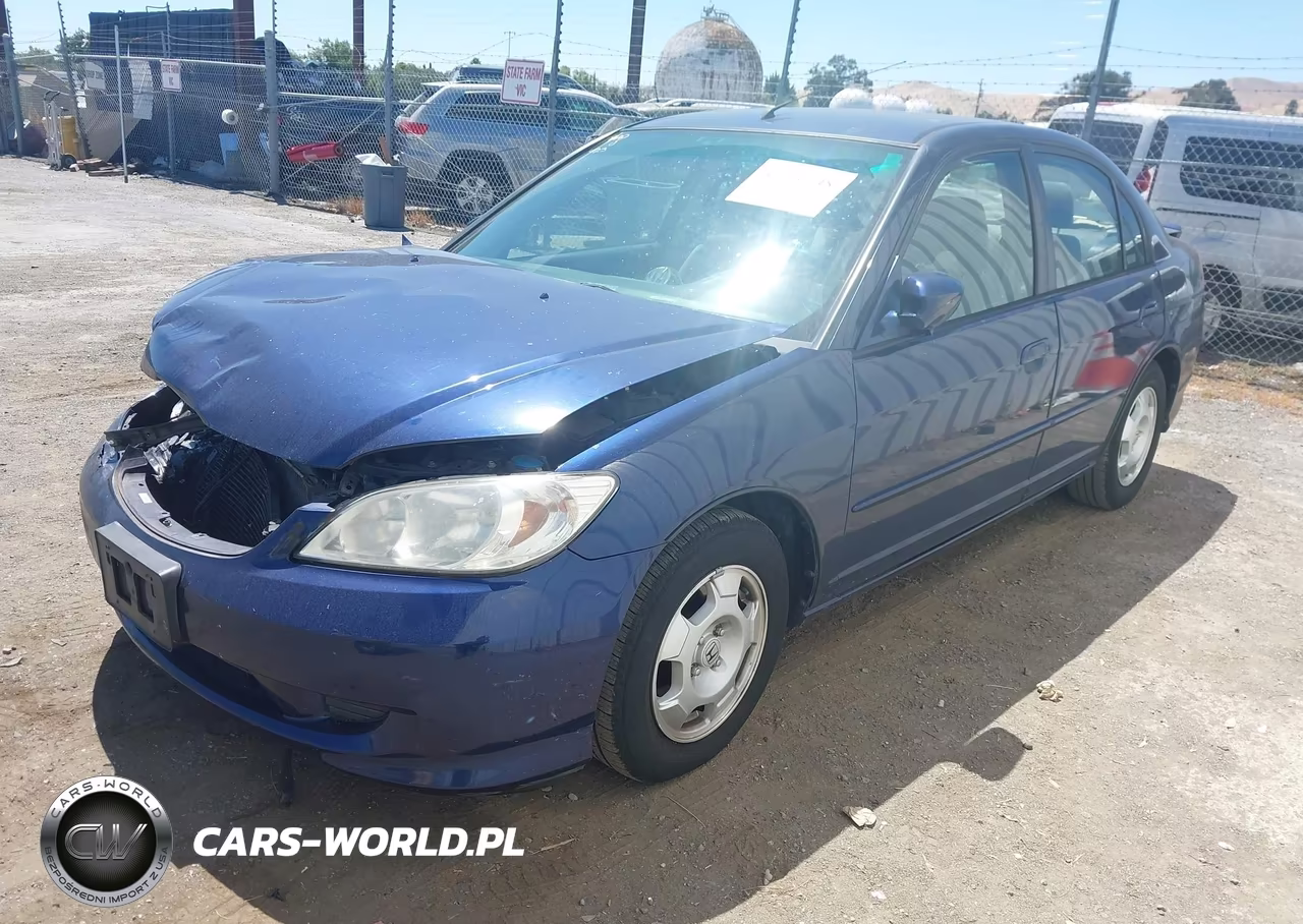 2005 Honda Civic Hybrid VIN:JHMES96625S024410 - 2