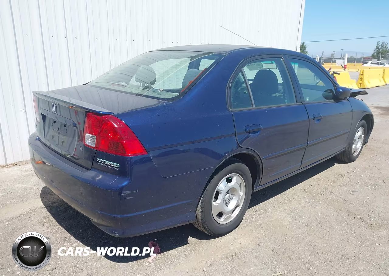 2005 Honda Civic Hybrid VIN:JHMES96625S024410 - 4