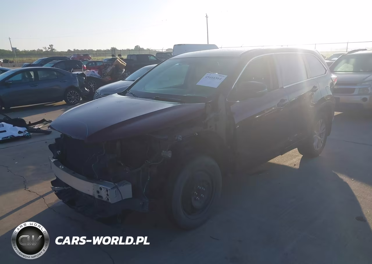 2016 Toyota Highlander Le Plus V6 VIN:5TDBKRFH5GS241449 - 2