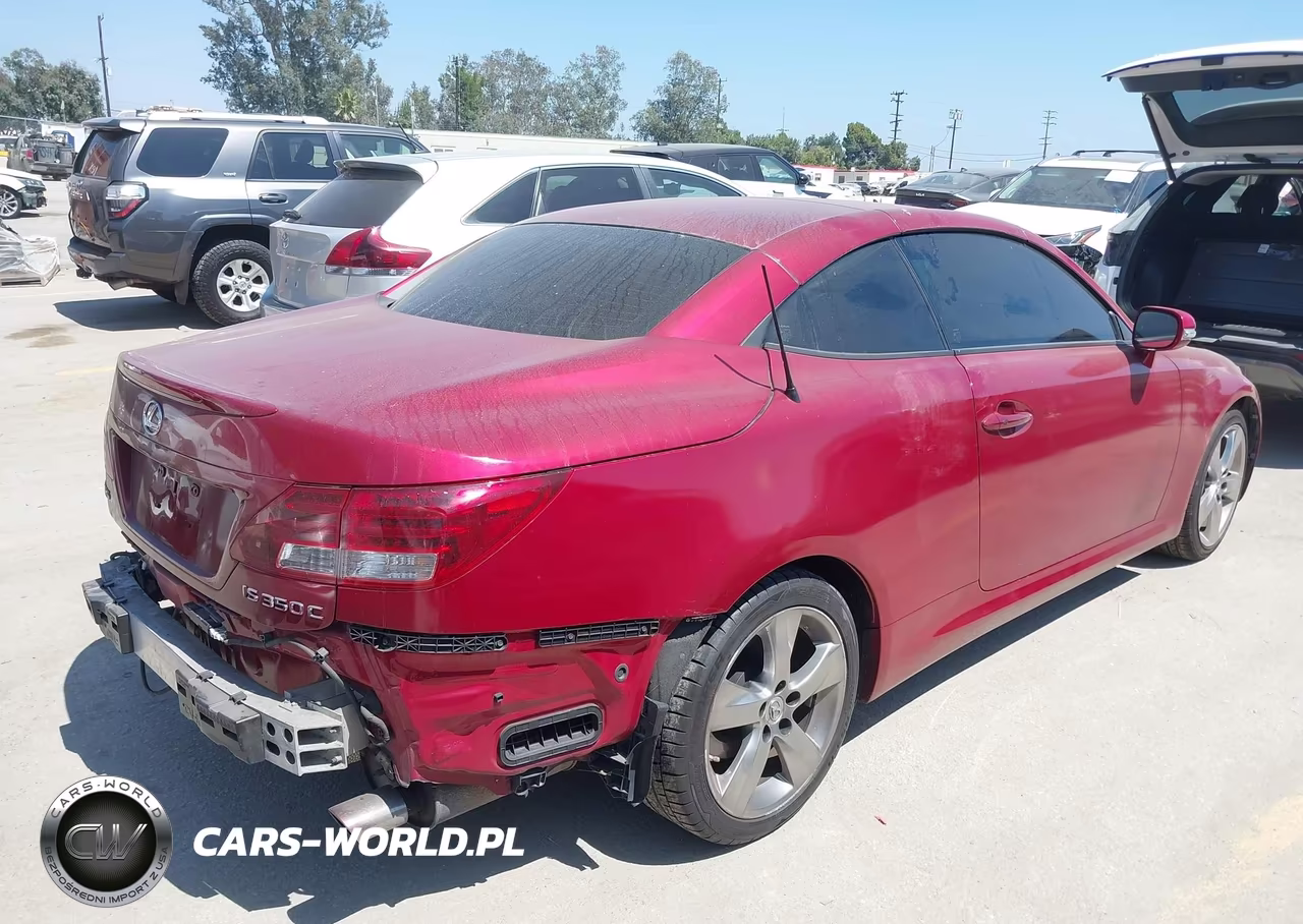 2010 Lexus Is 350C VIN:JTHFE2C25A2503113 - 4