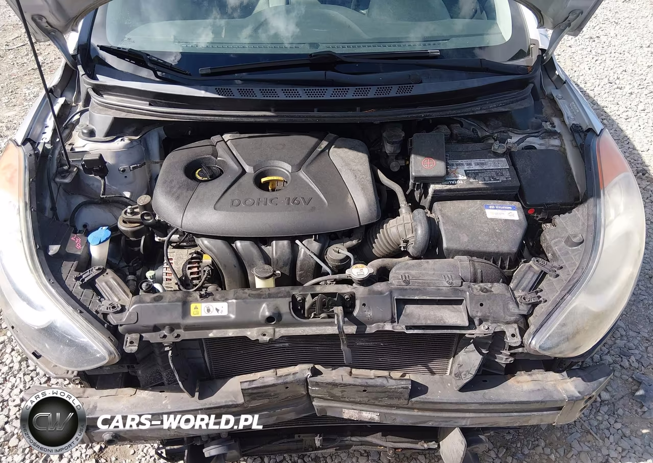 2013 Hyundai Elantra Gls VIN:KMHDH4AE8DU992555 - 10