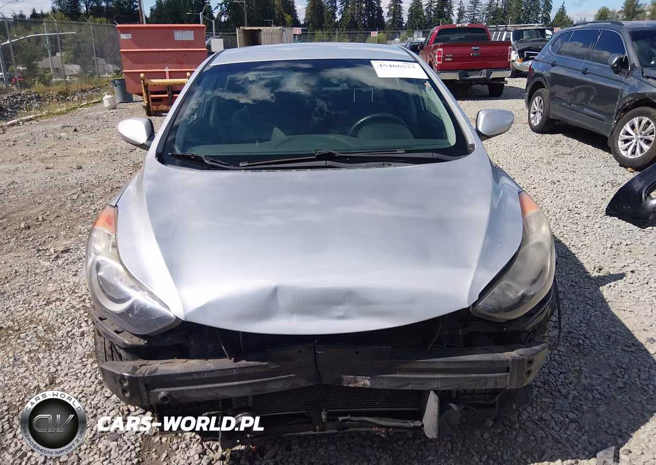 2013 Hyundai Elantra Gls VIN:KMHDH4AE8DU992555 - 12