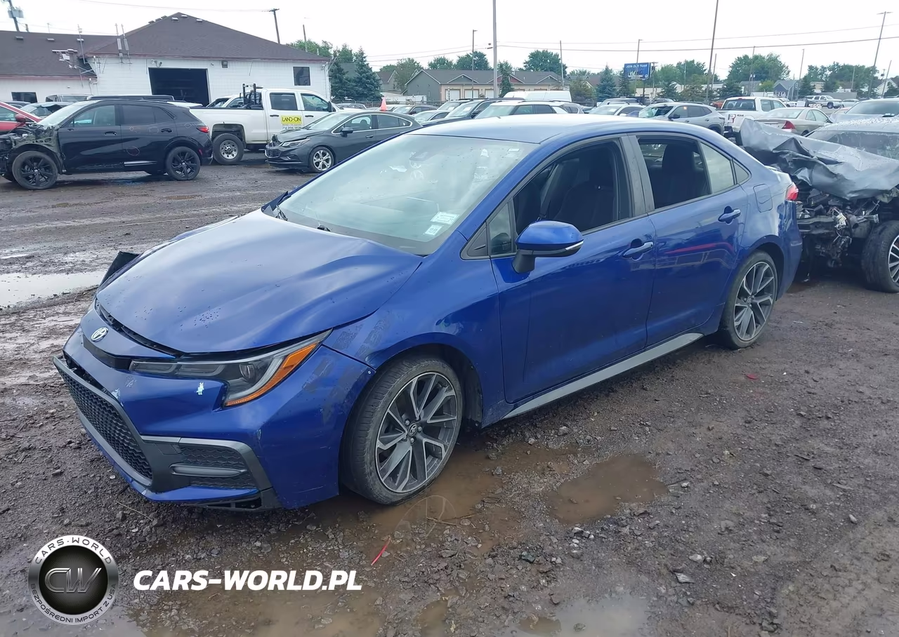 2020 Toyota Corolla Se VIN:JTDS4RCE4LJ019884 - 2