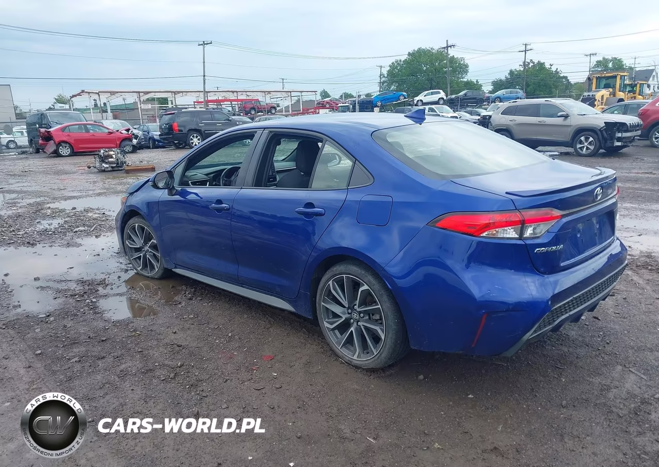 2020 Toyota Corolla Se VIN:JTDS4RCE4LJ019884 - 3