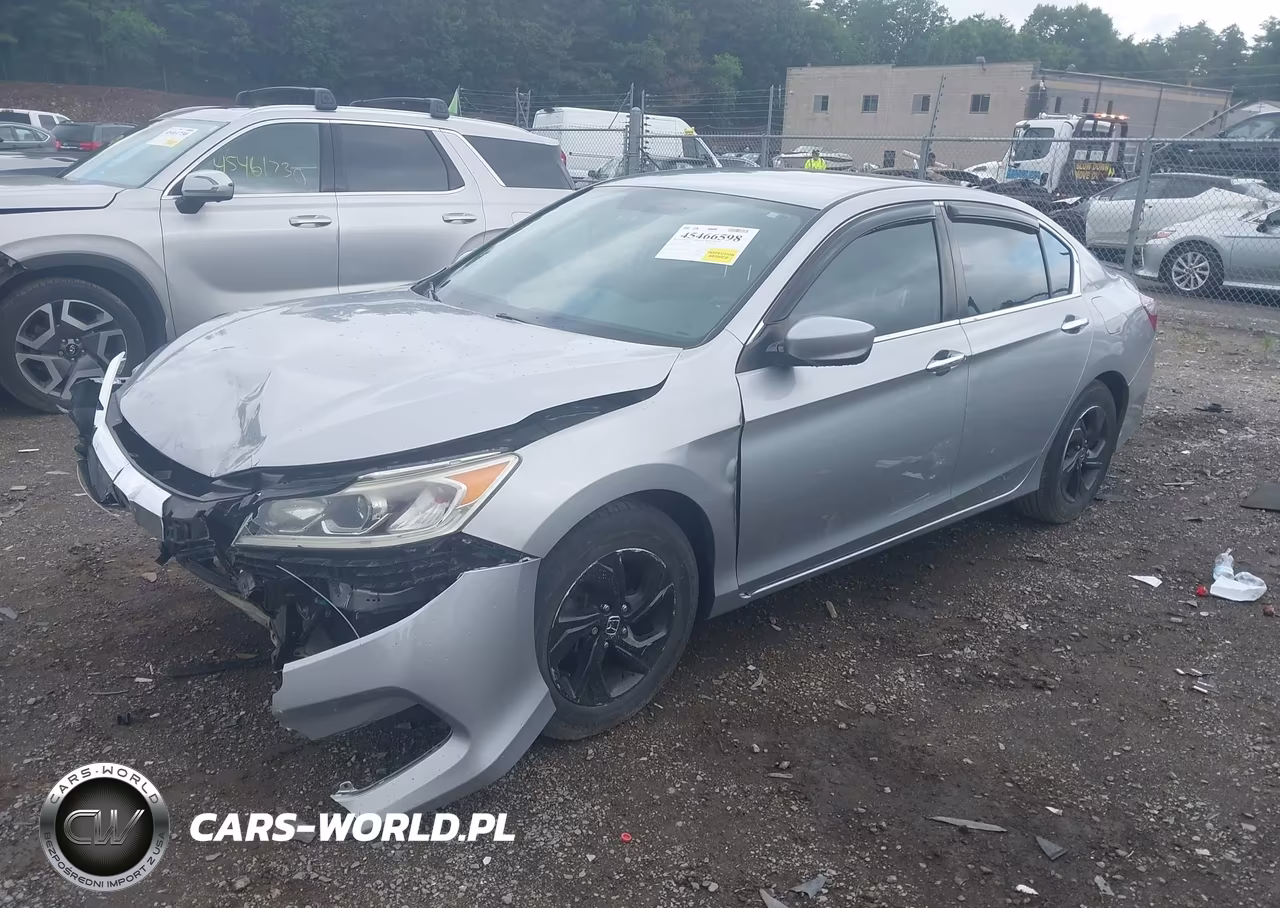 2017 Honda Accord Lx VIN:1HGCR2F37HA202583 - 2