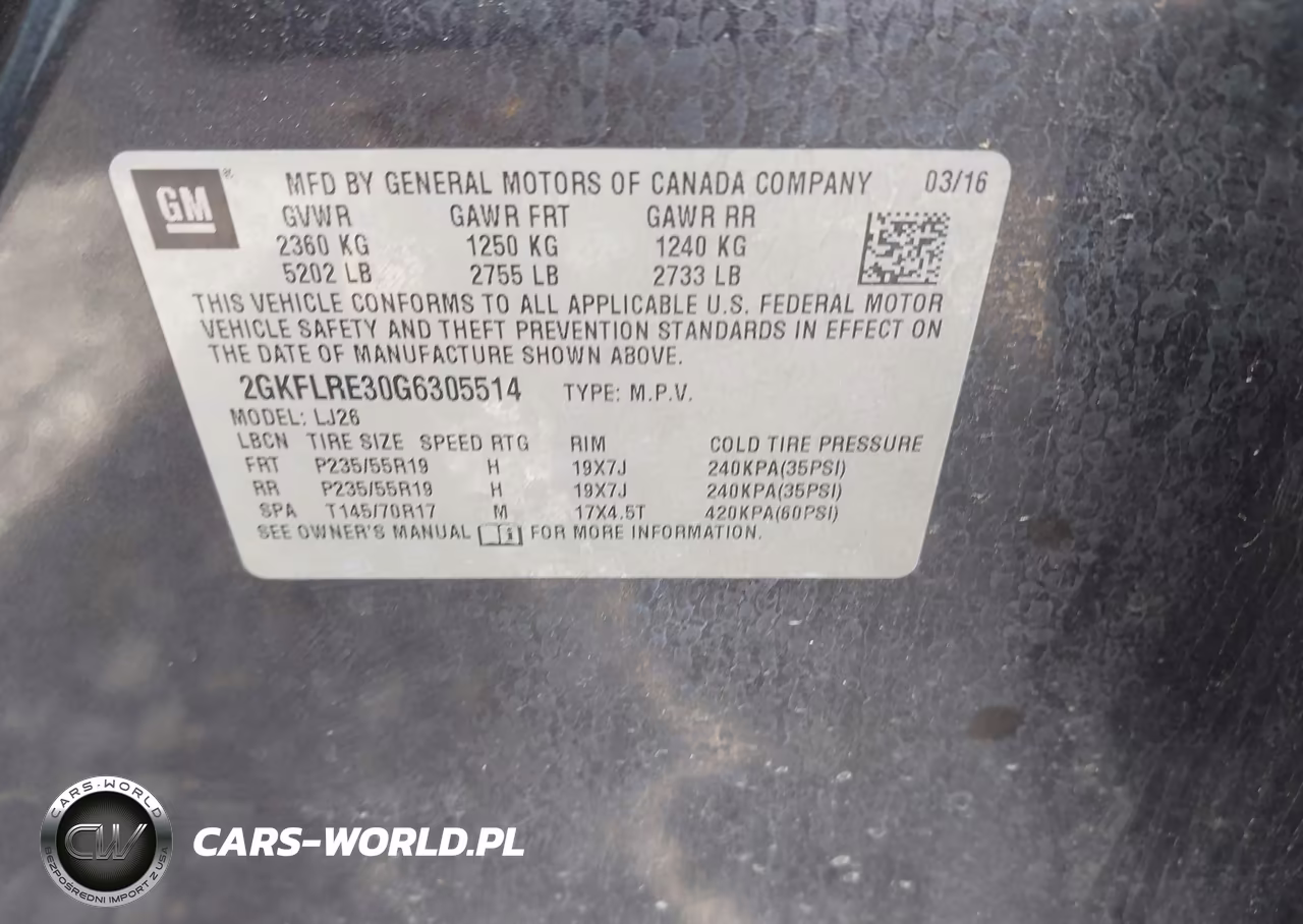 2016 GMC Terrain Denali VIN:2GKFLRE30G6305514 - 9