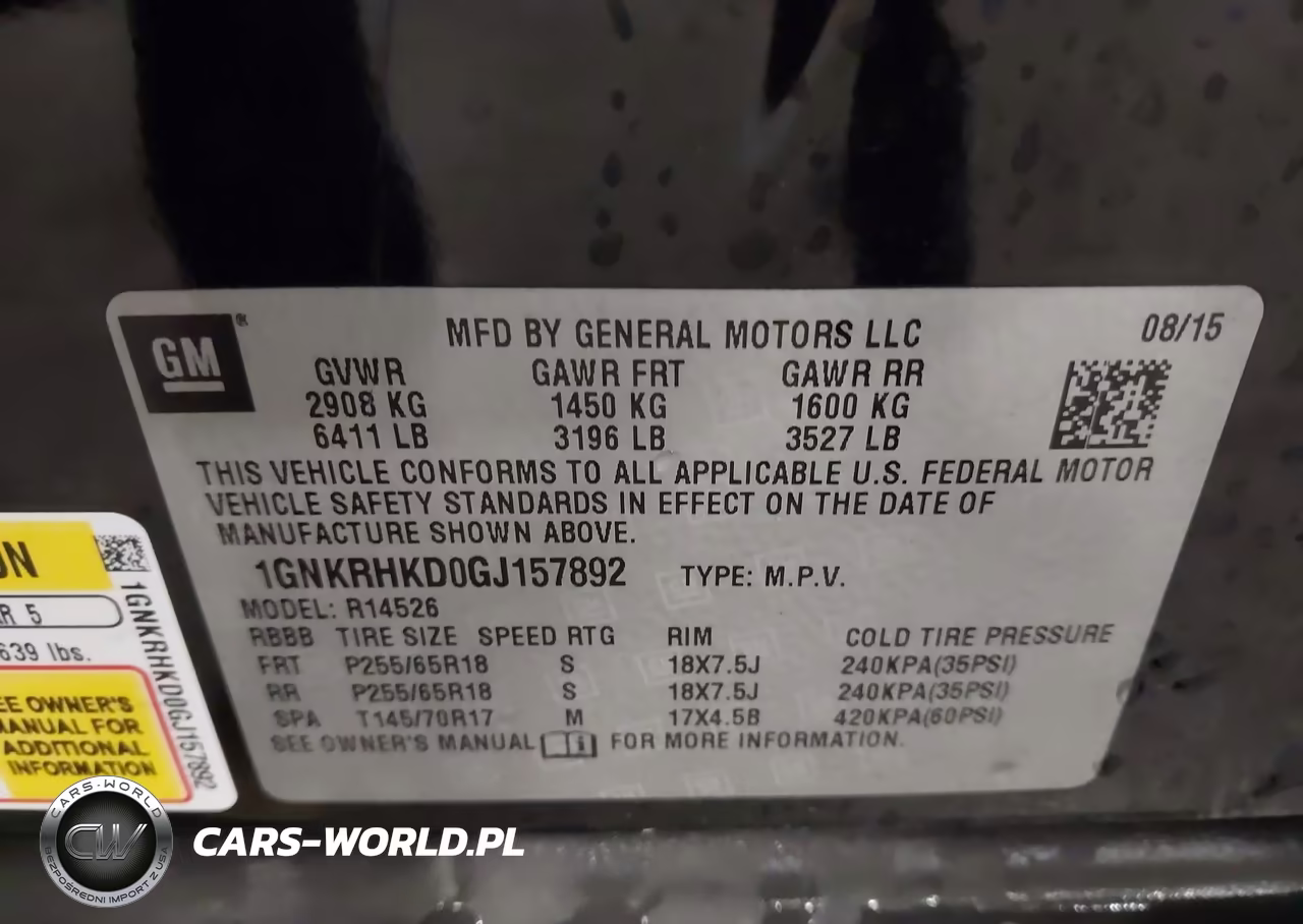 2016 Chevrolet Traverse 2Lt VIN:1GNKRHKD0GJ157892 - 9