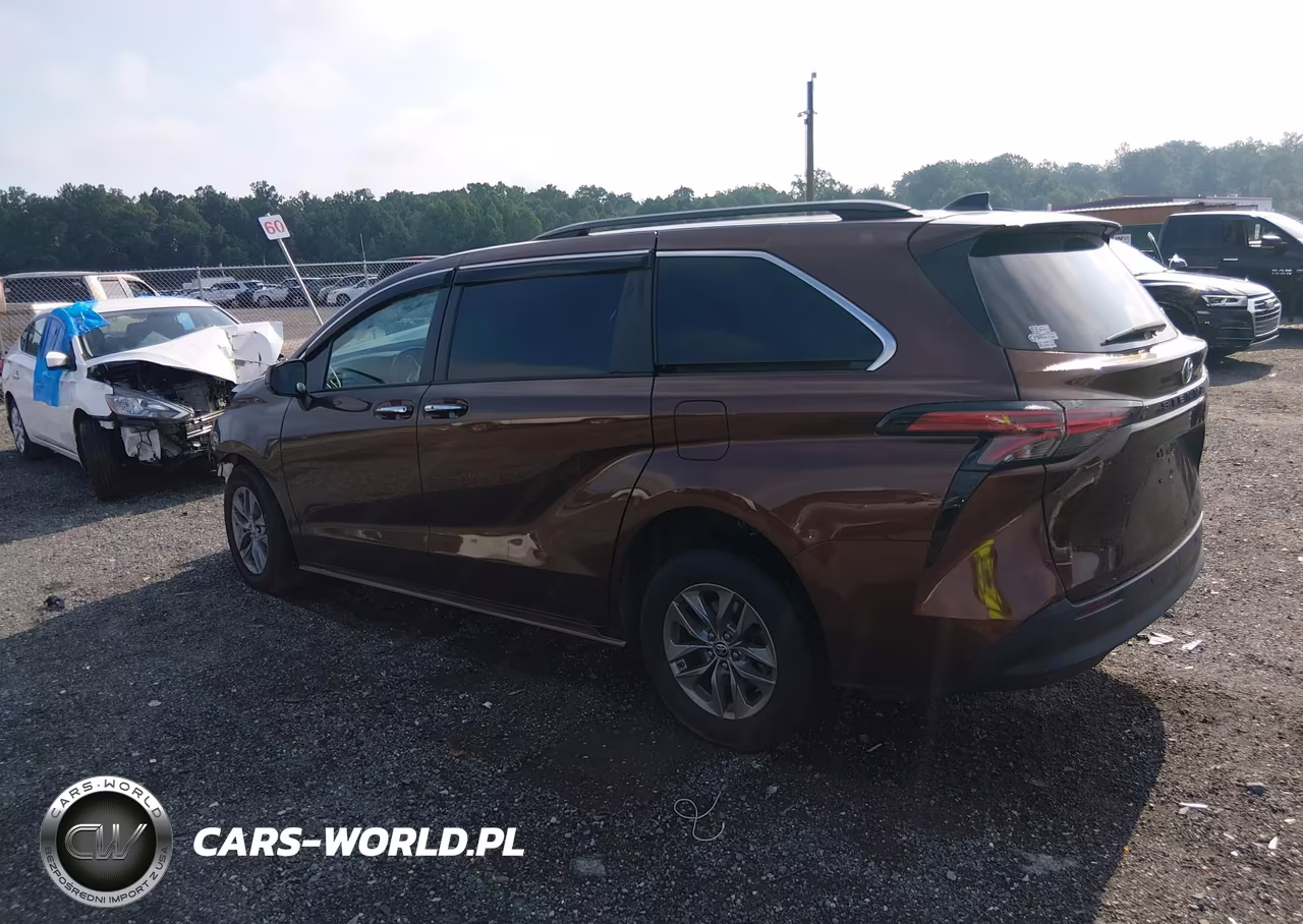2022 Toyota Sienna Xle VIN:5TDYRKEC1NS106503 - 3