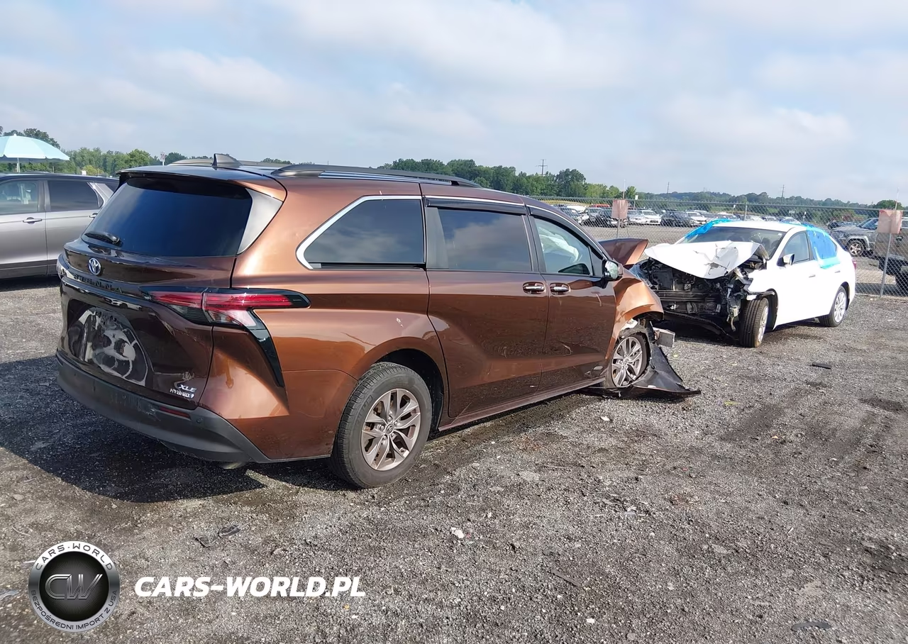 2022 Toyota Sienna Xle VIN:5TDYRKEC1NS106503 - 4