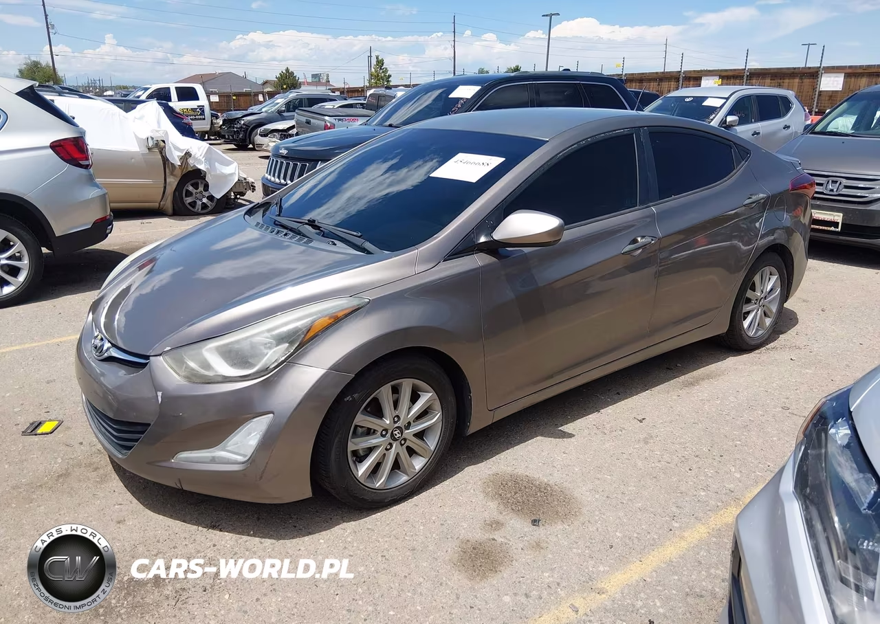 2015 Hyundai Elantra Se VIN:5NPDH4AE2FH600283 - 2